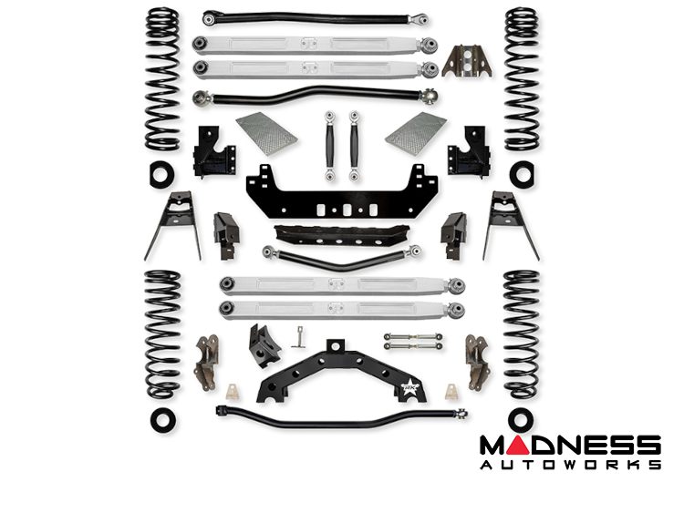 Jeep Wrangler JL Lift Kit - Rock Krawler - Factor X2 Pro (No Limits) - 2020+ Jeep Wrangler JL Lift Kit - Rock Krawler - Factor X2 Pro (No Limits) - 2020+